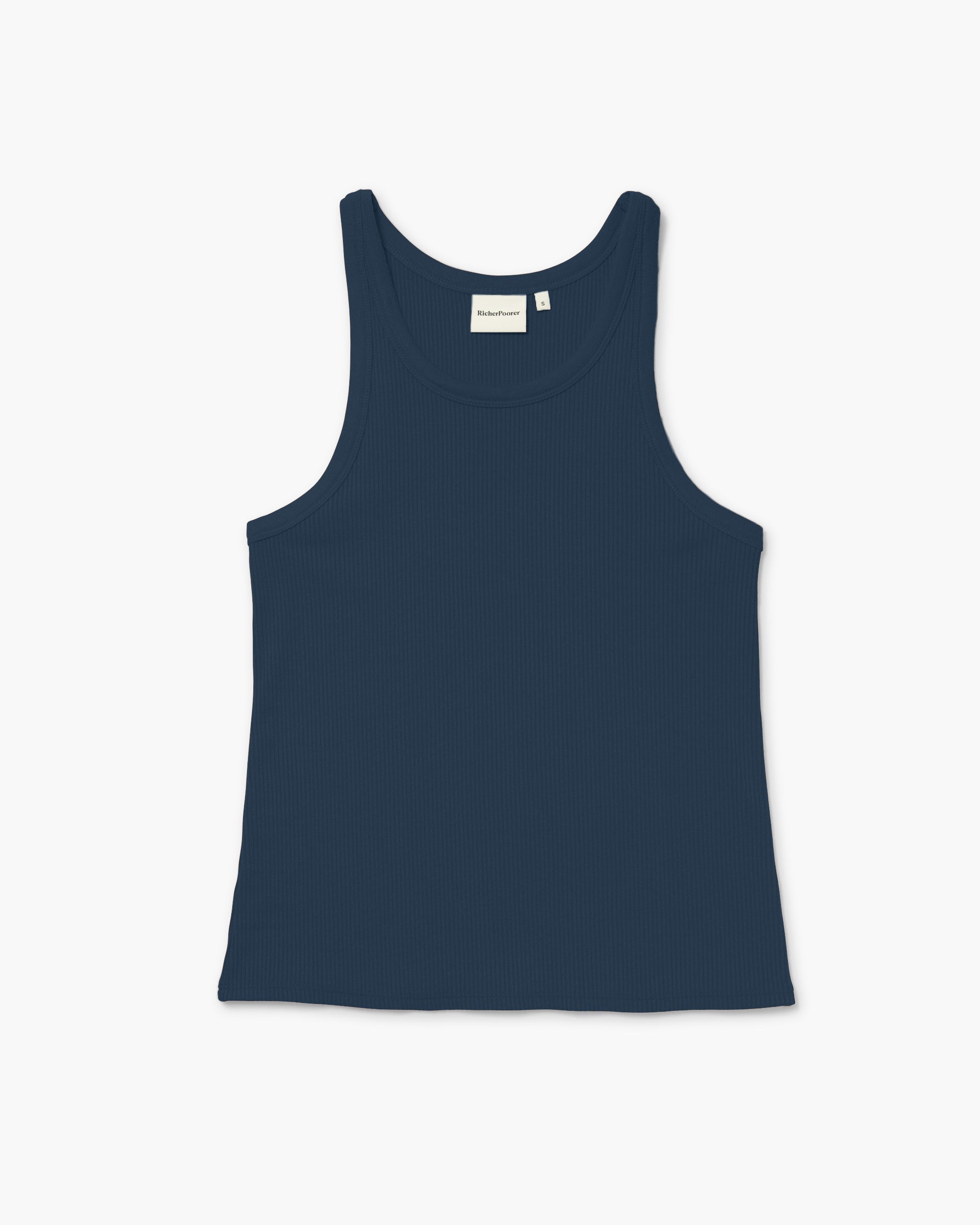 Richer Poorer - Vintage Rib Tank - Moonlit Ocean -