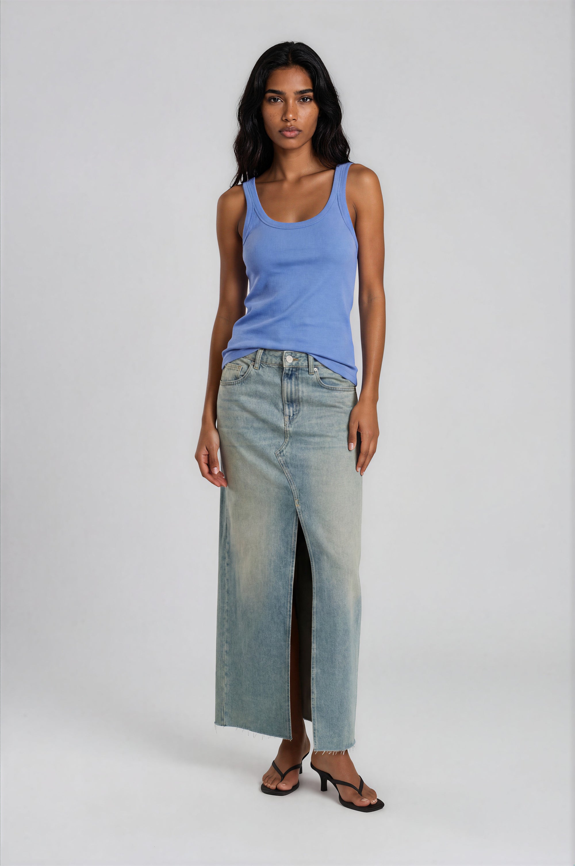 & Other Stories - Jenny Skirt - Blue -