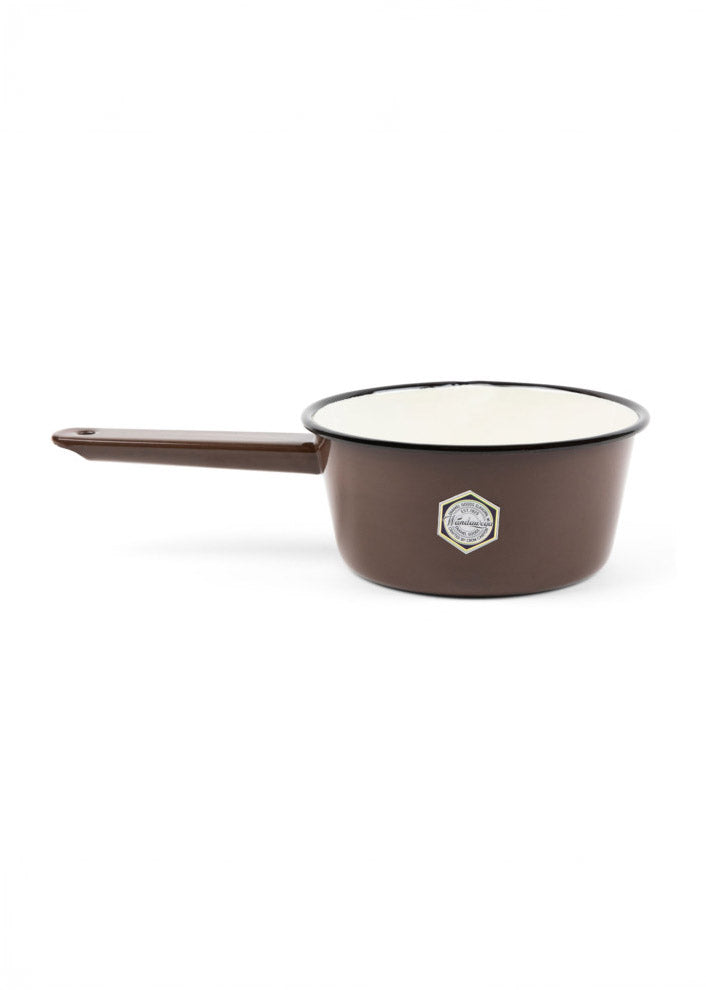 Crow Canyon Home - Camp Wandawega x CCH Sauce Pot - Brown &amp; Cream -