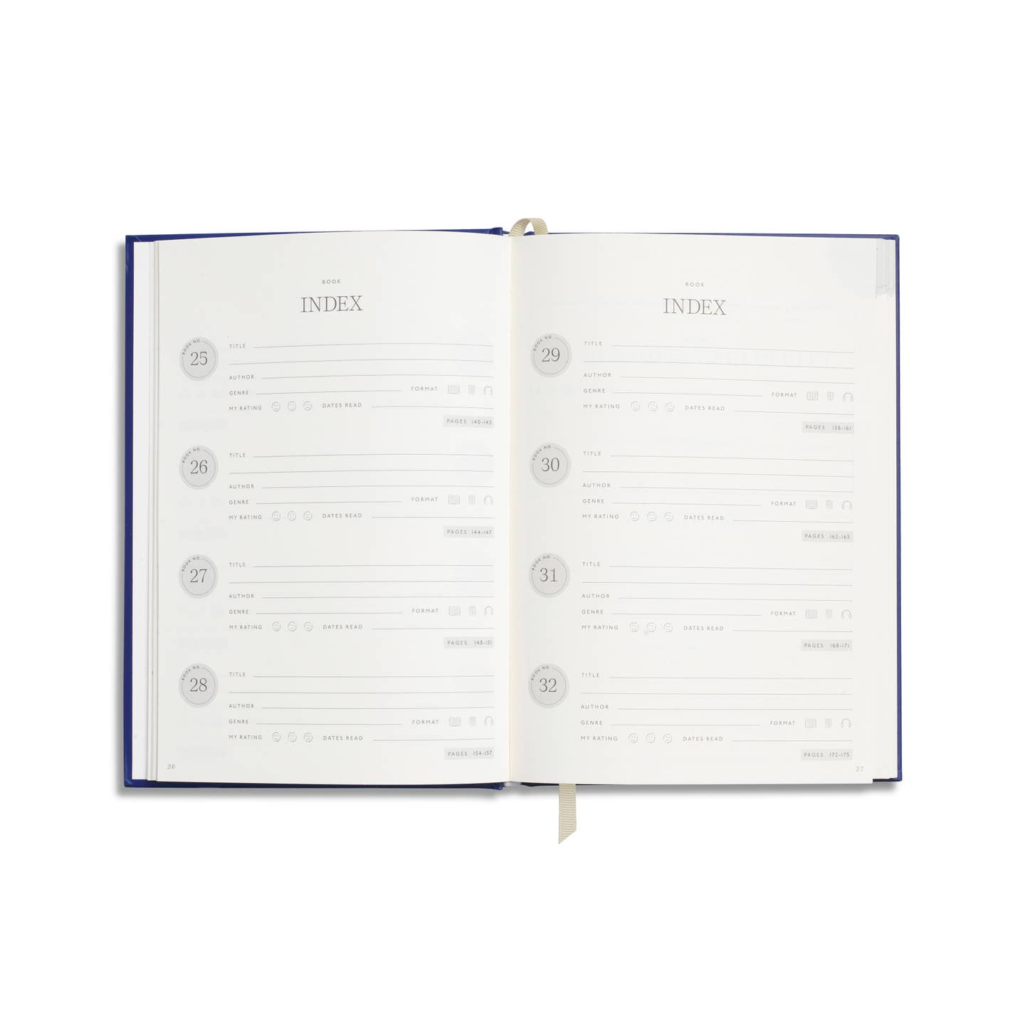 Papier - Hardcover Guided Reading Journal - The Midnight Hour -