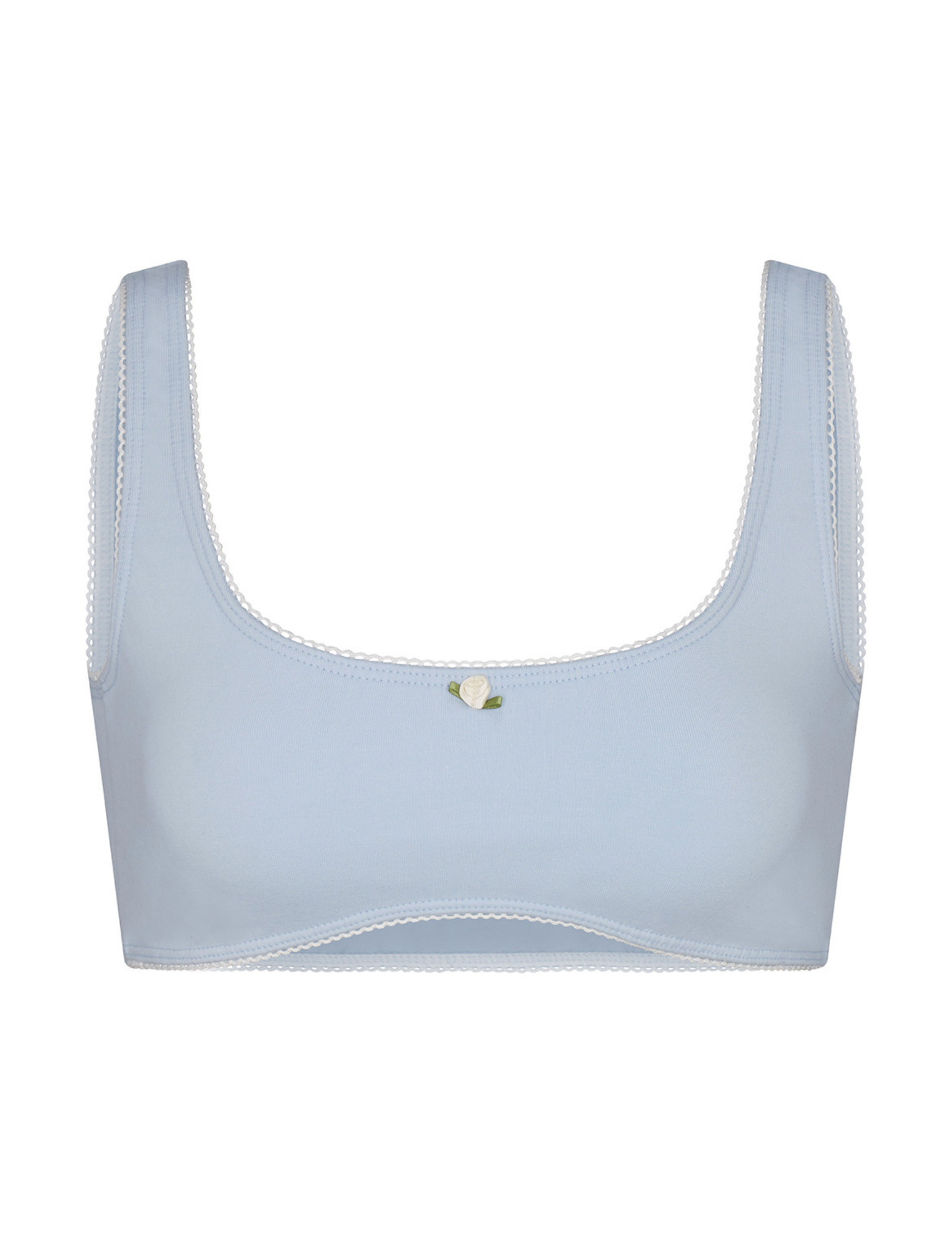 Rat Boi - Scoop Back Bralette - Baby Blue -