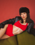 Rat Boi - Scoop Back Bralette - Cherry -