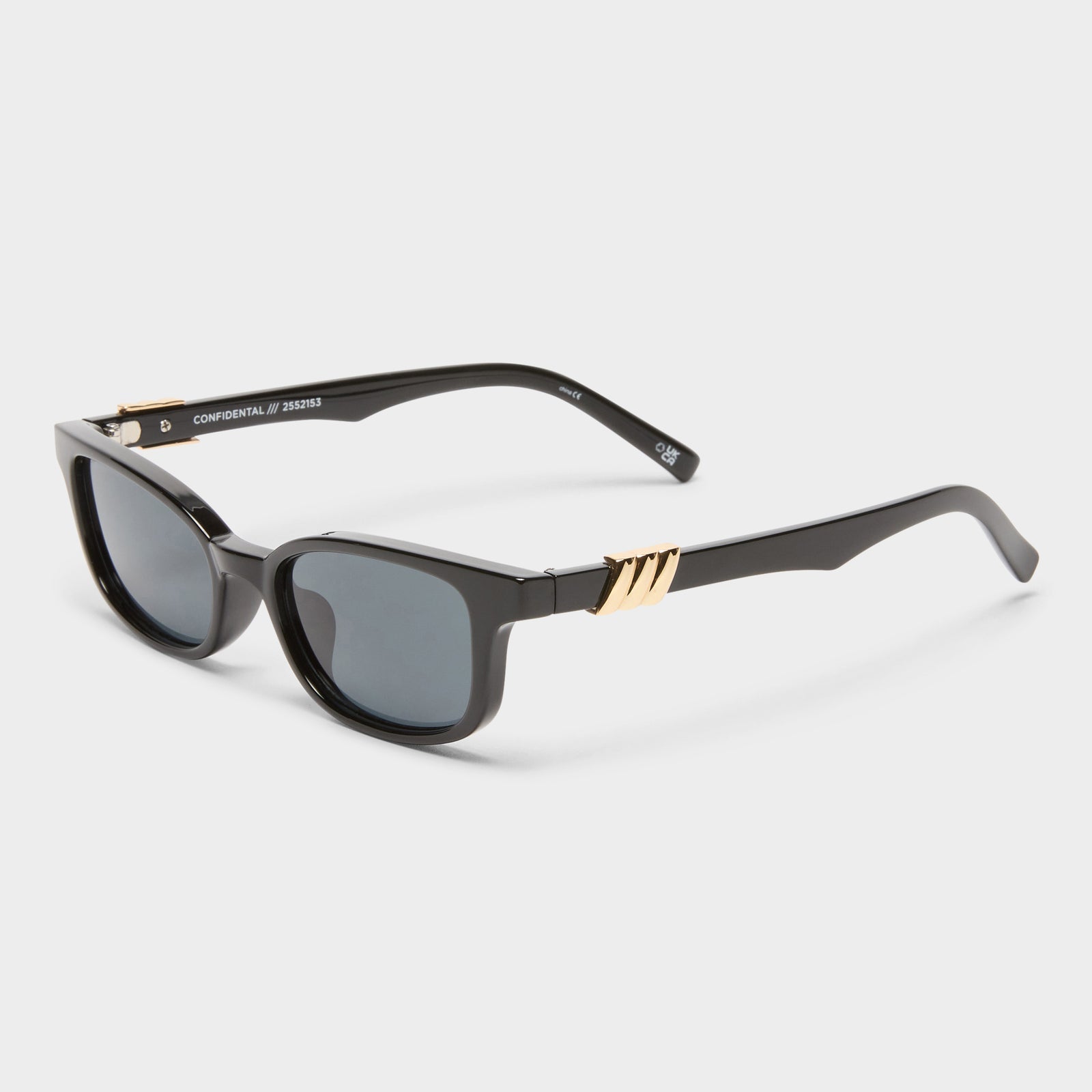 Le Specs - Confidential Sunglasses - Black -
