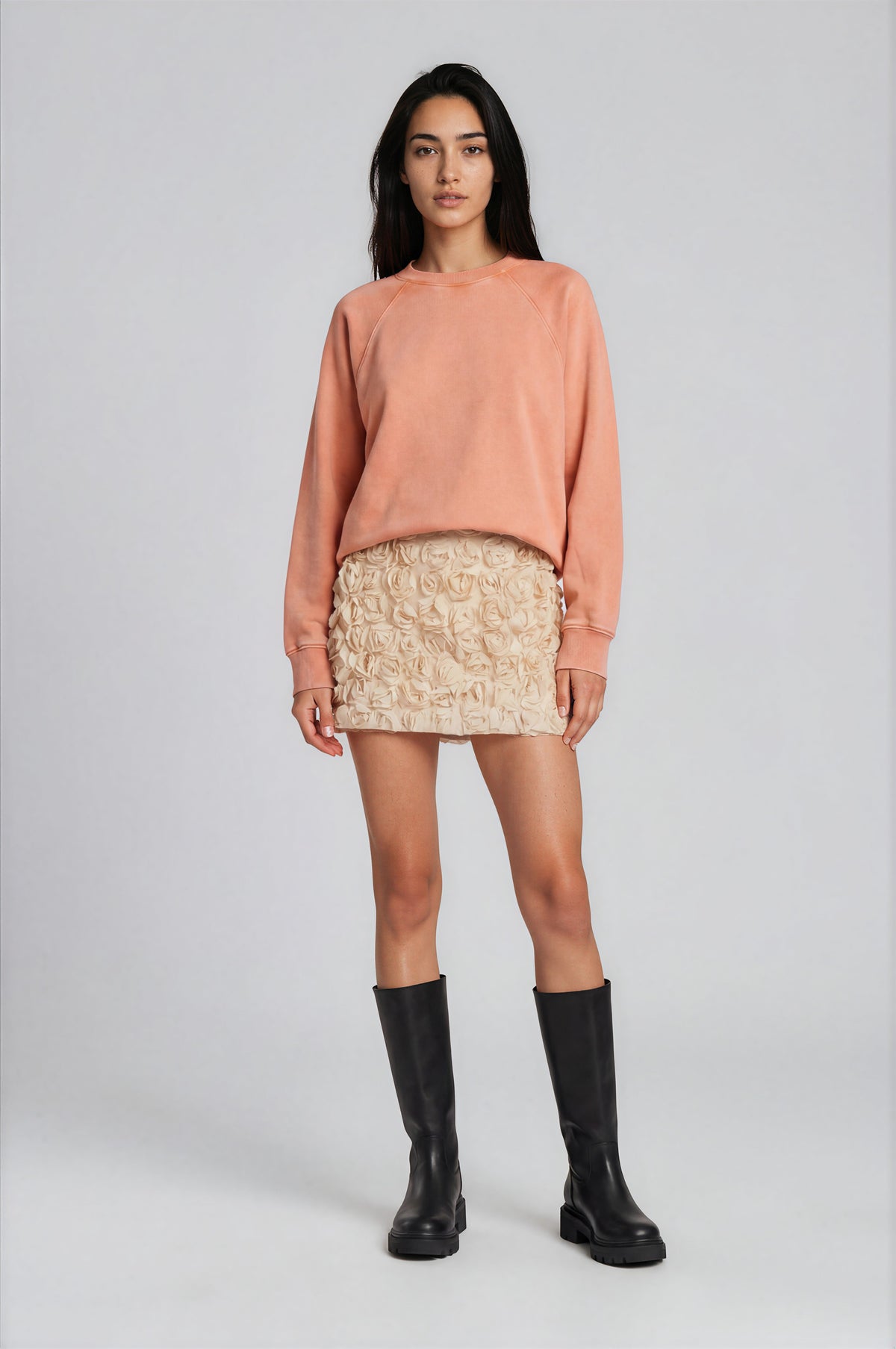& Other Stories - Marta Mini Skirt - Beige -