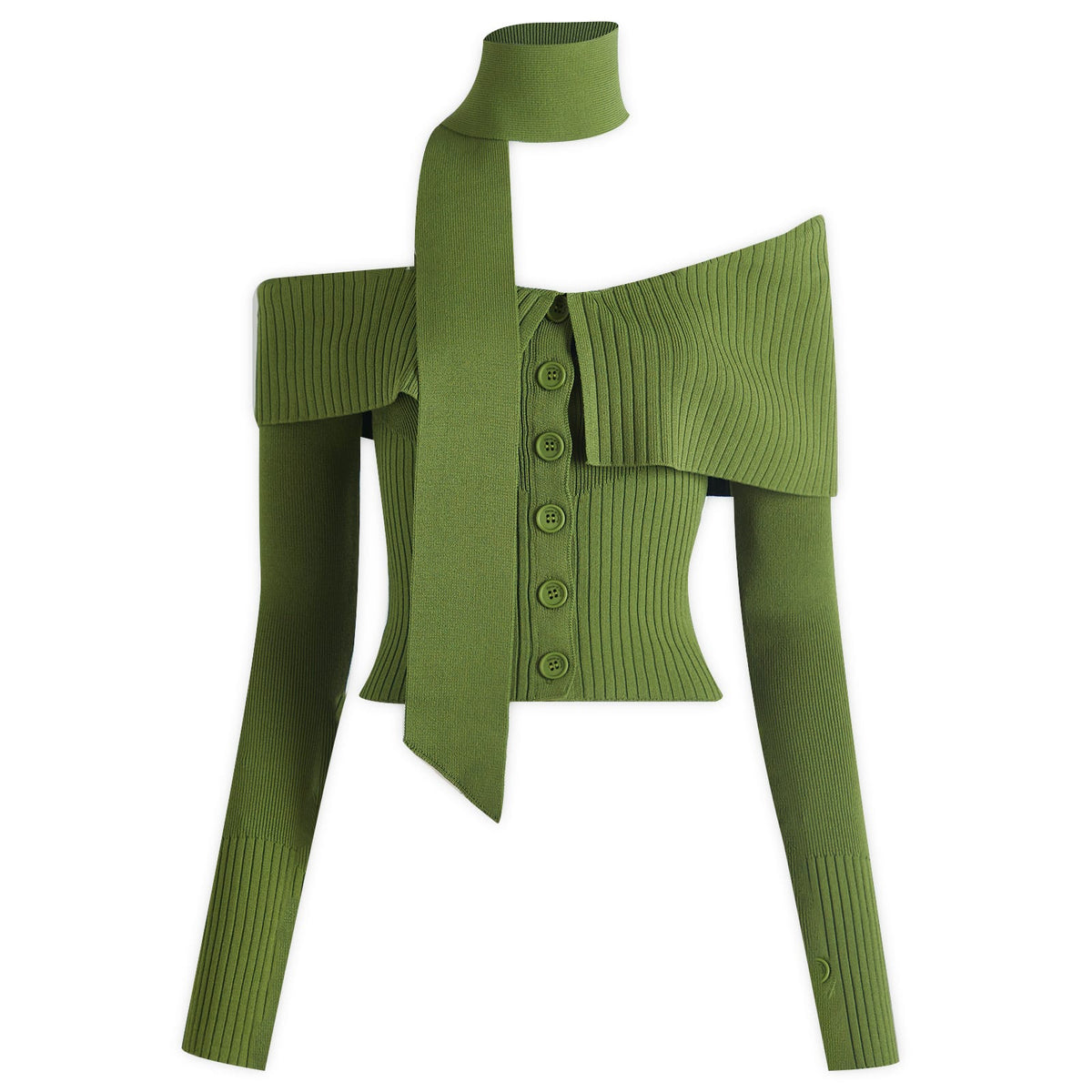 One Love Shoulder Rib - Pine Green