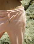 Gergana Ivanova - Organic Cotton Joggers - Salmon -