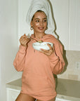 Gergana Ivanova - Organic Cotton Hoodie - Salmon -