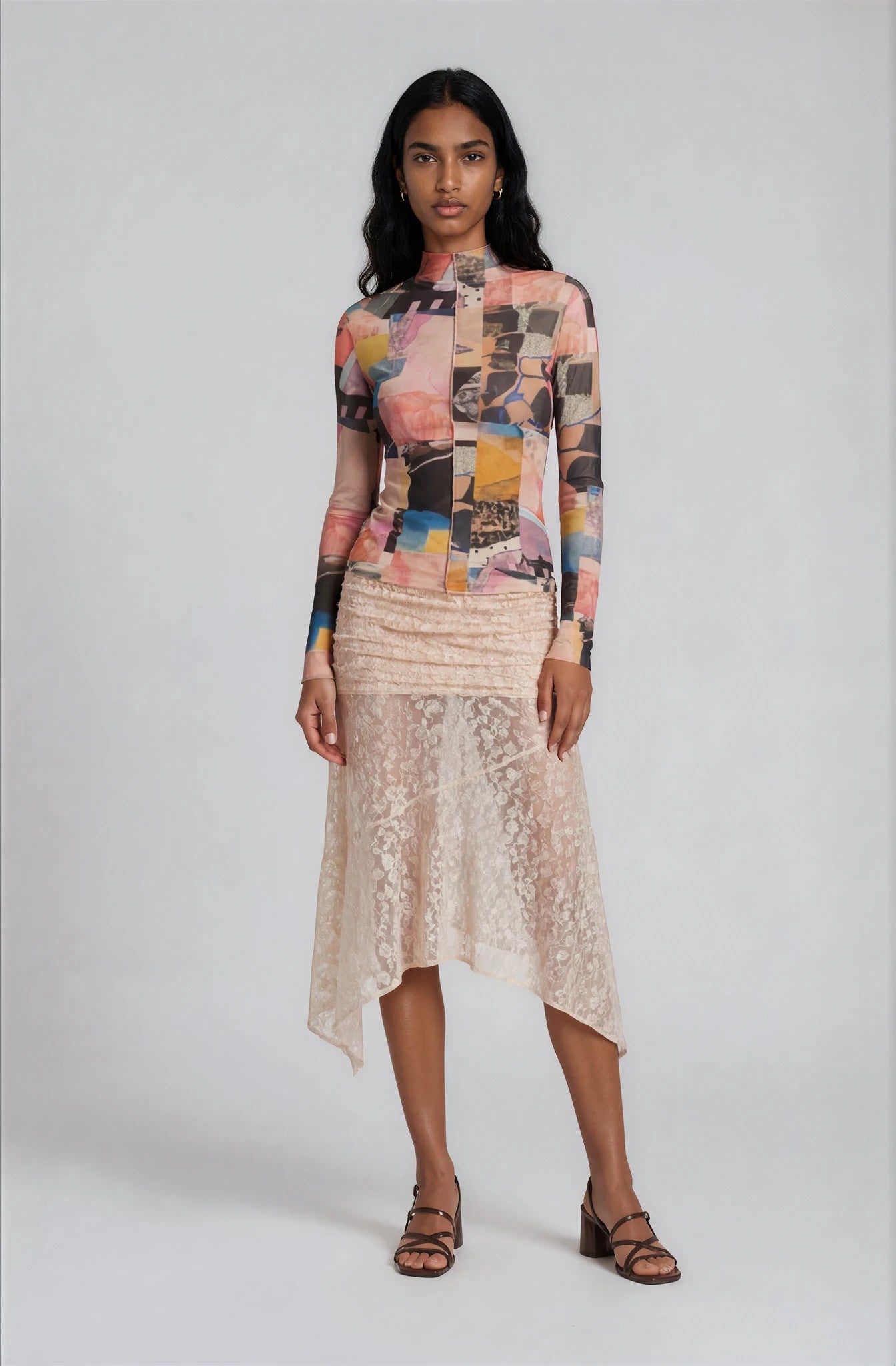 Saemdi - Lune Lace Skirt -