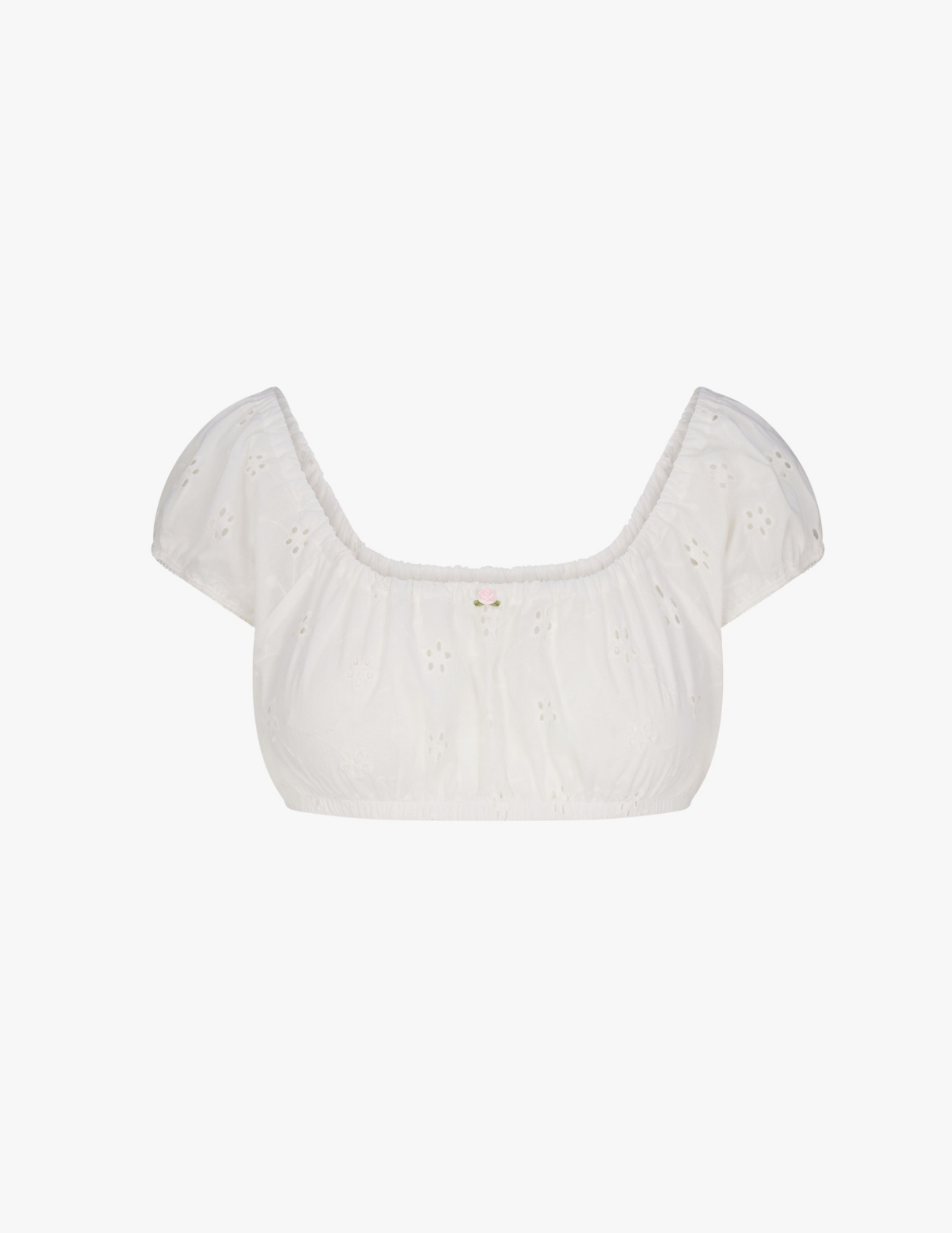 Rat Boi - Babydoll Top - Eyelet Fleur -
