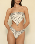Montce - Ivy Bandana Added Coverage Lulu Bikini Bottom -