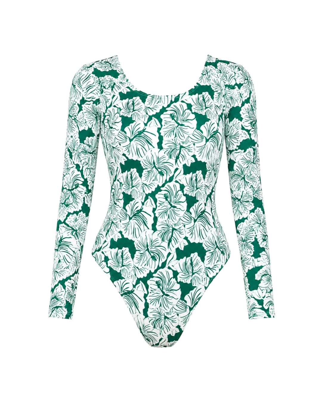 Noserider Surf Club - Classic Long-Sleeve Surf Suit in Lush Tropics -