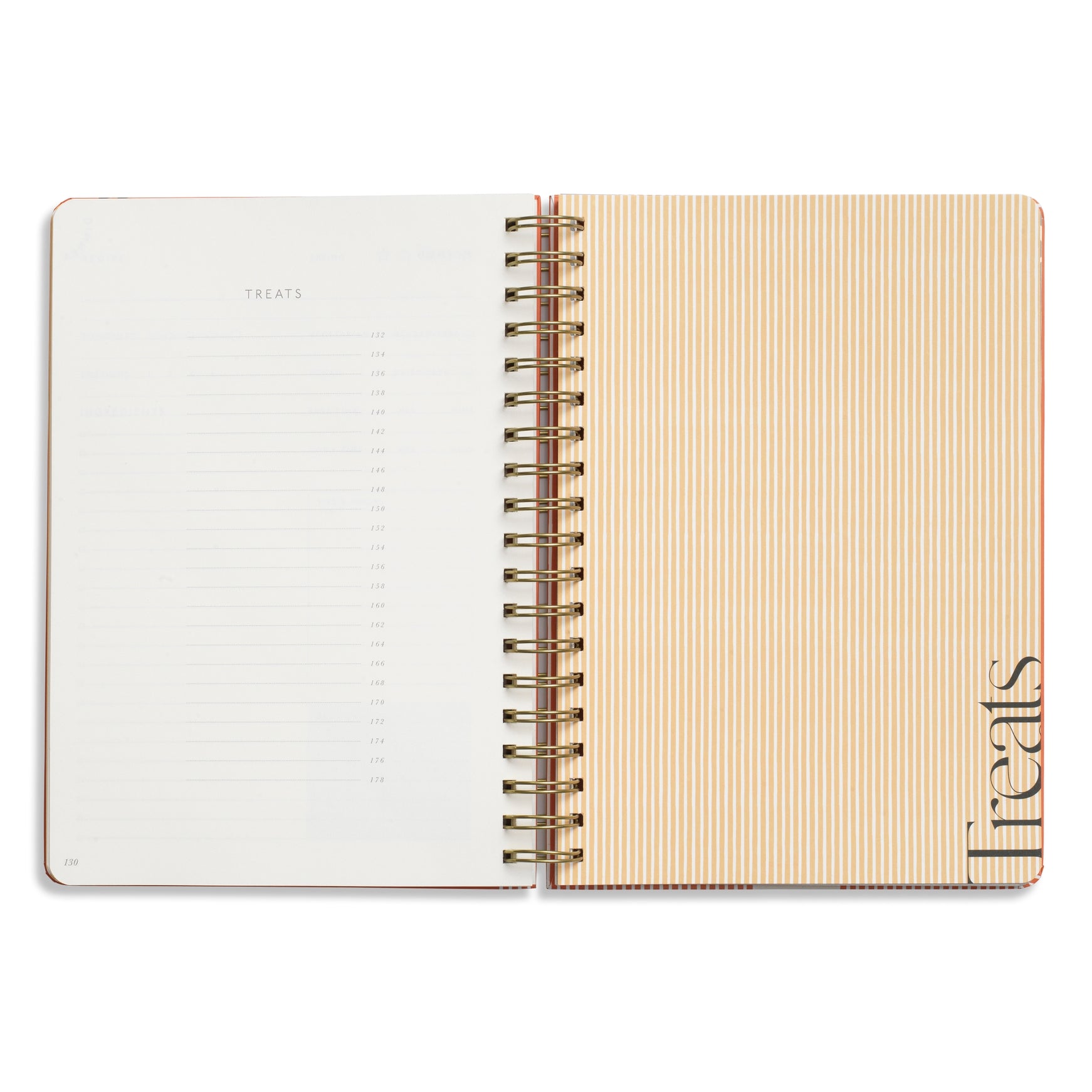 Papier - Spiral Recipe Journal - Eat Well -