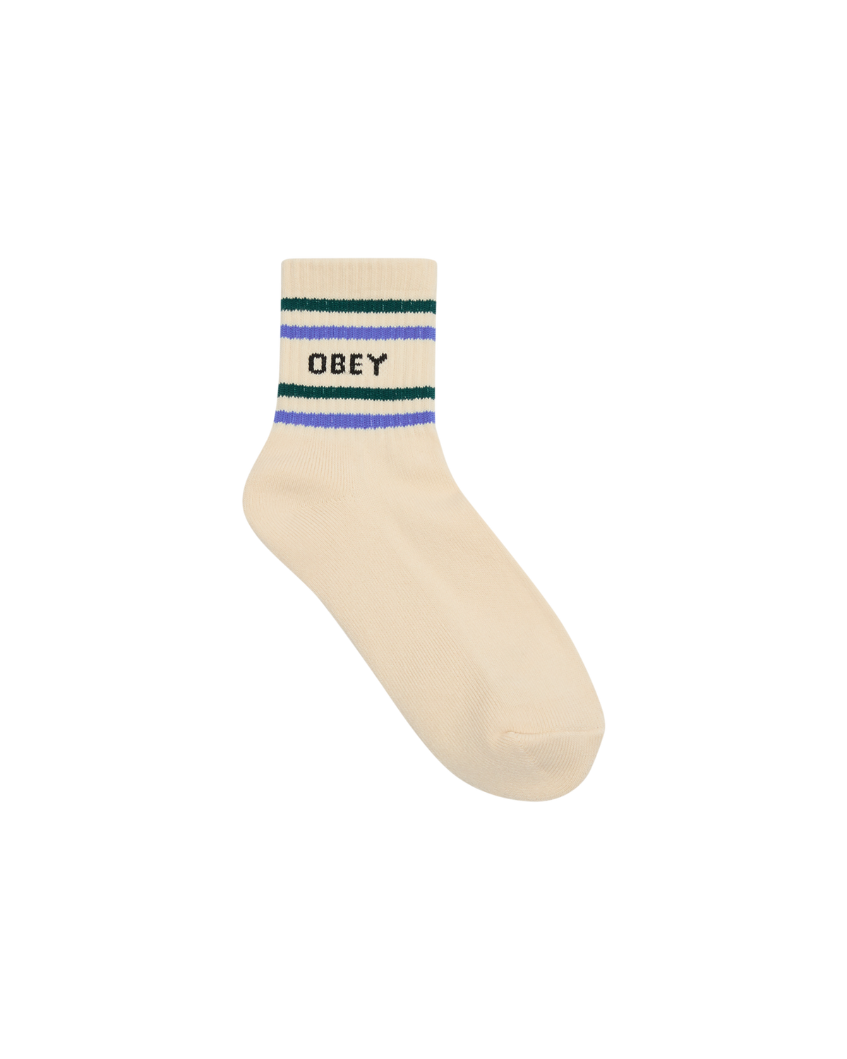 Obey - Coop Socks - Natural / Forest / Blue -