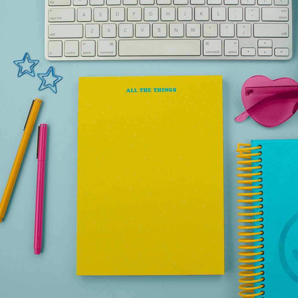 Pipsticks - All The Things Notepad -