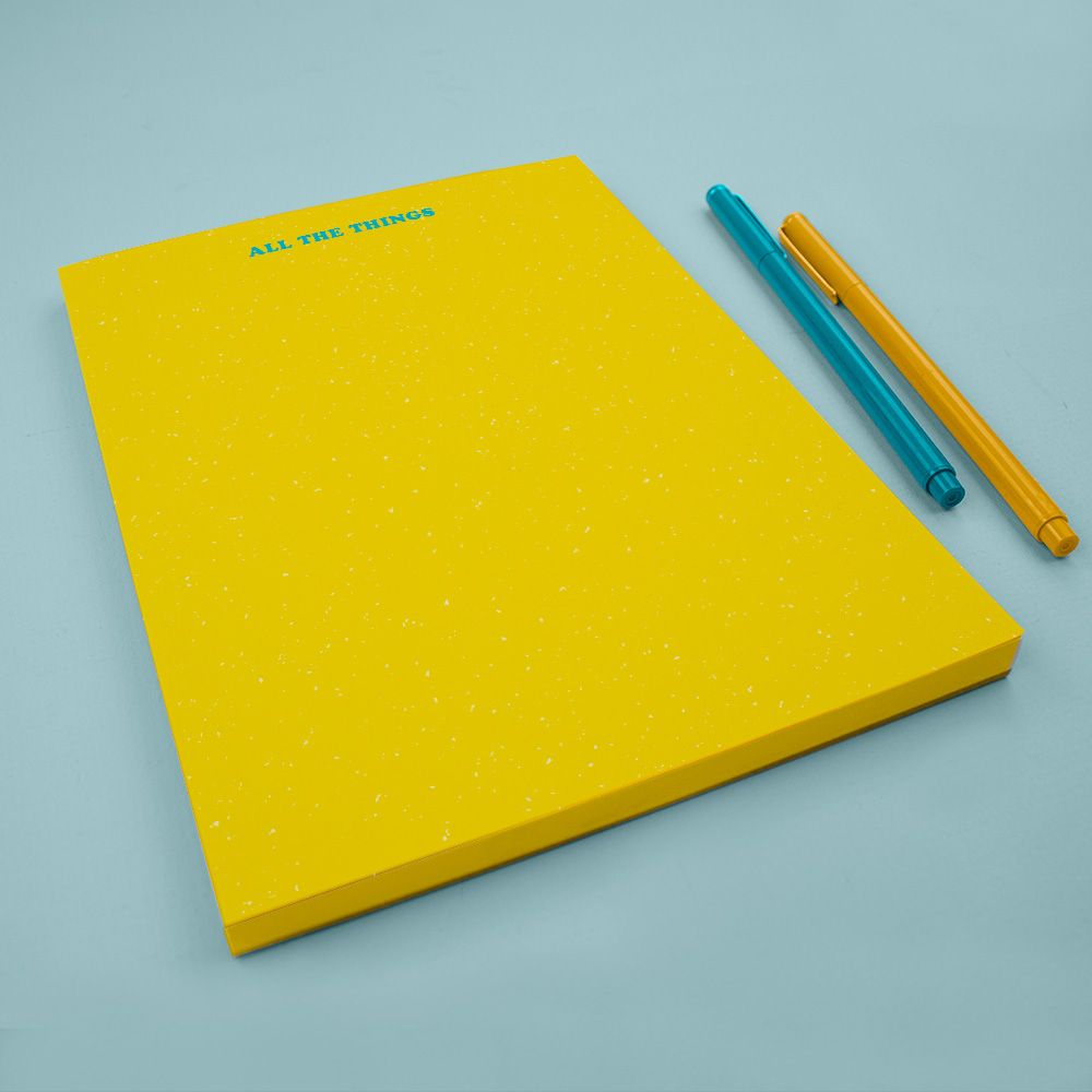 Pipsticks - All The Things Notepad -