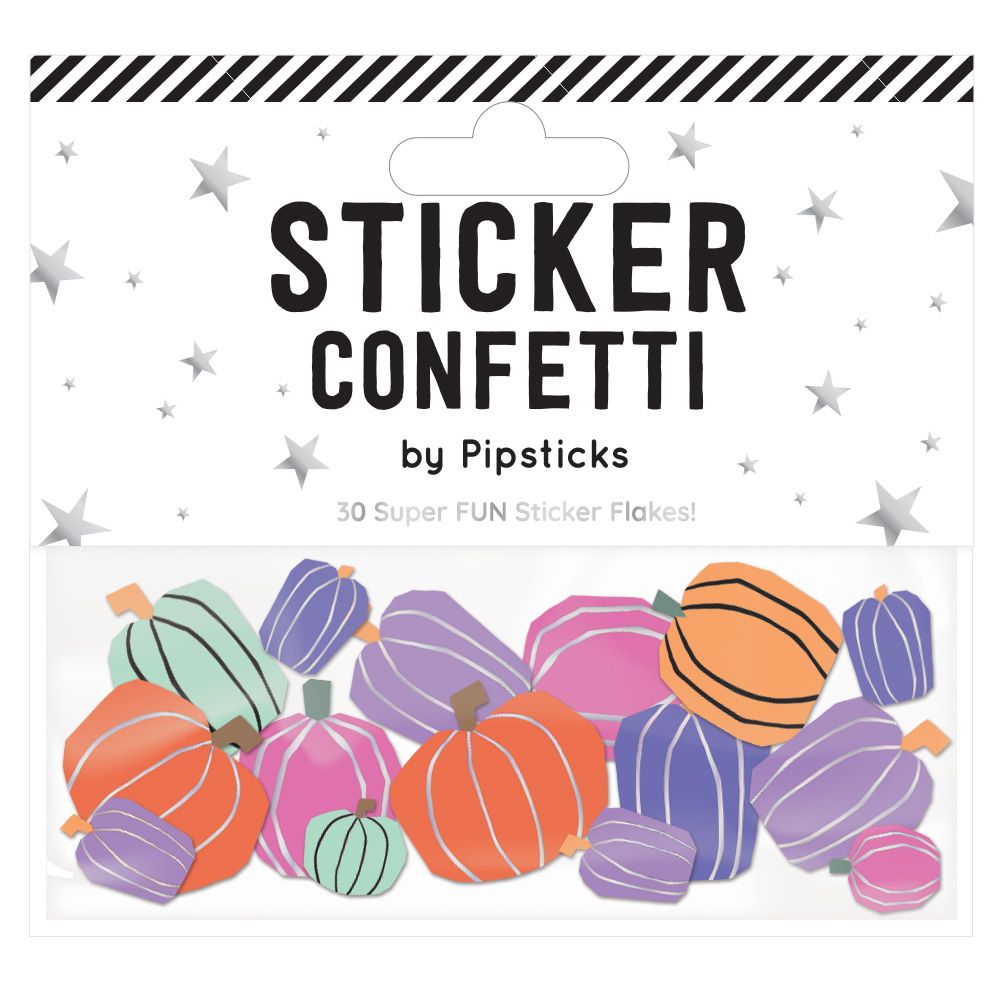 Pipsticks - Looking Gourd Sticker Confetti -