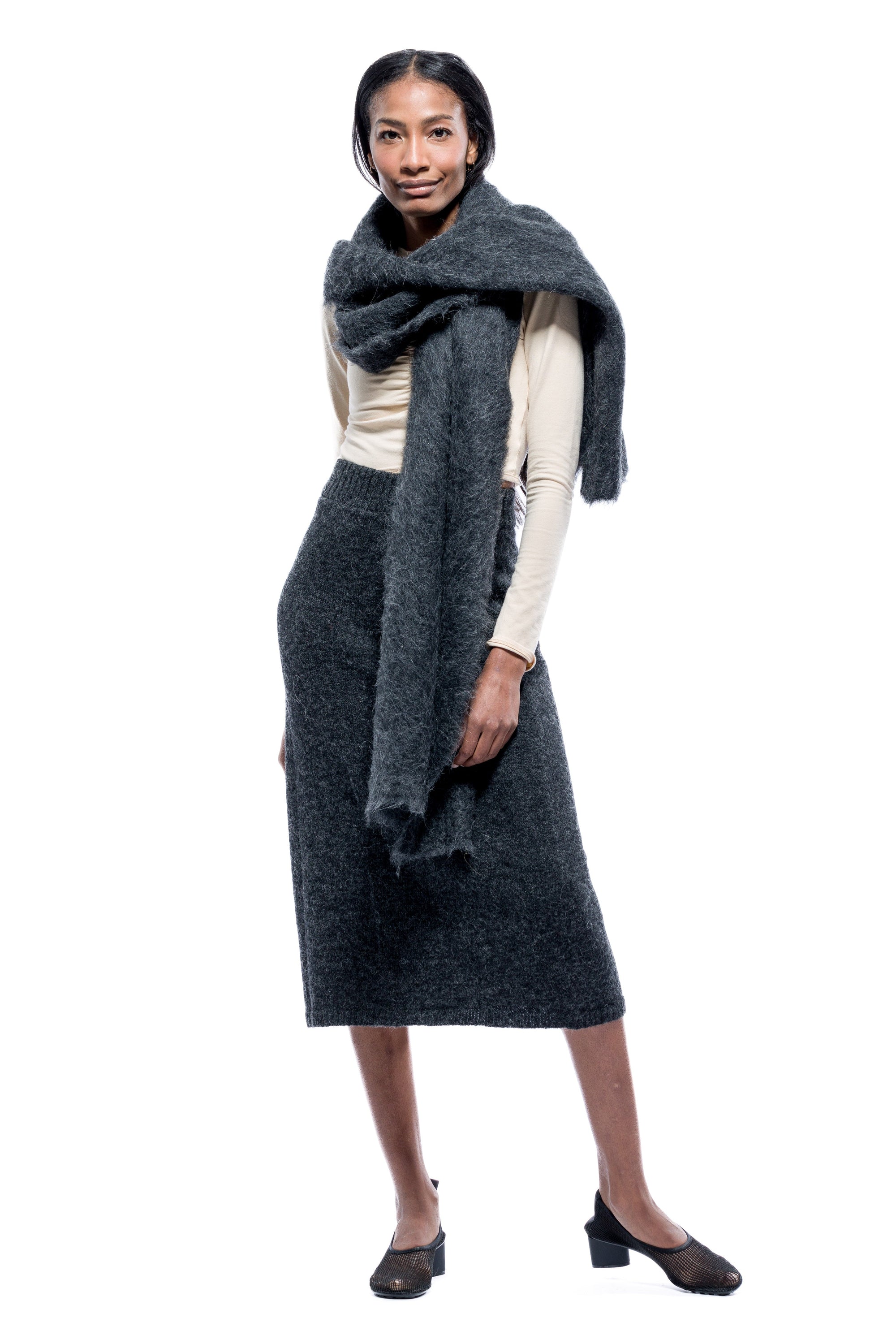 Toit Volant - Calista Skirt - Dark Gray -