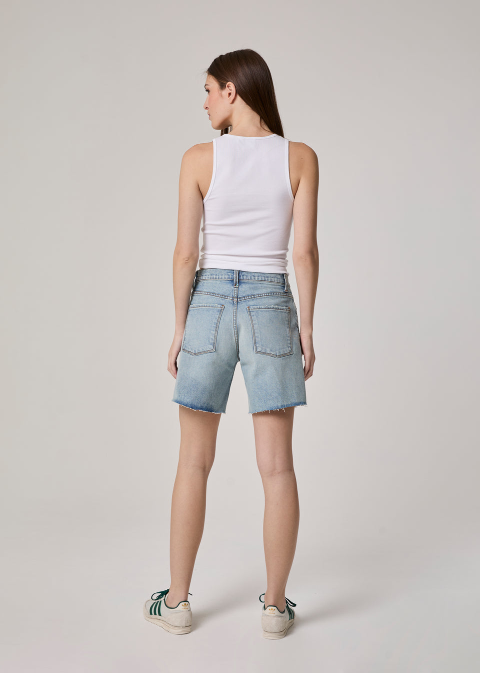 Edyson - Walter High Rise Short - Light Glasglow Wash -