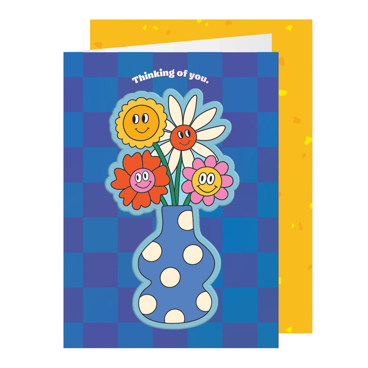 Pipsticks - Thinking Of You Big Puffy Greeting Card -