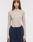 Toit Volant - Hilman Top - Oatmeal - Oatmeal Black
