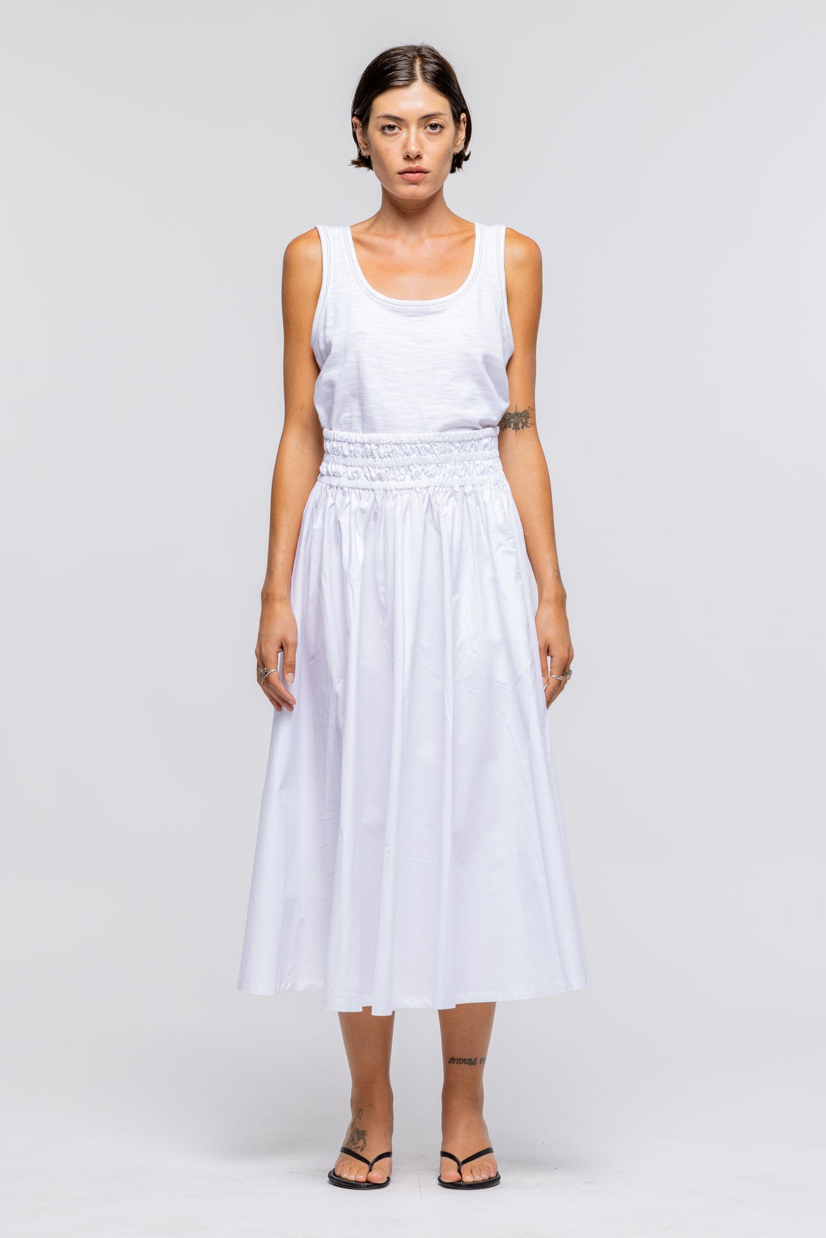Toit Volant - Isabelle Skirt - White - XL