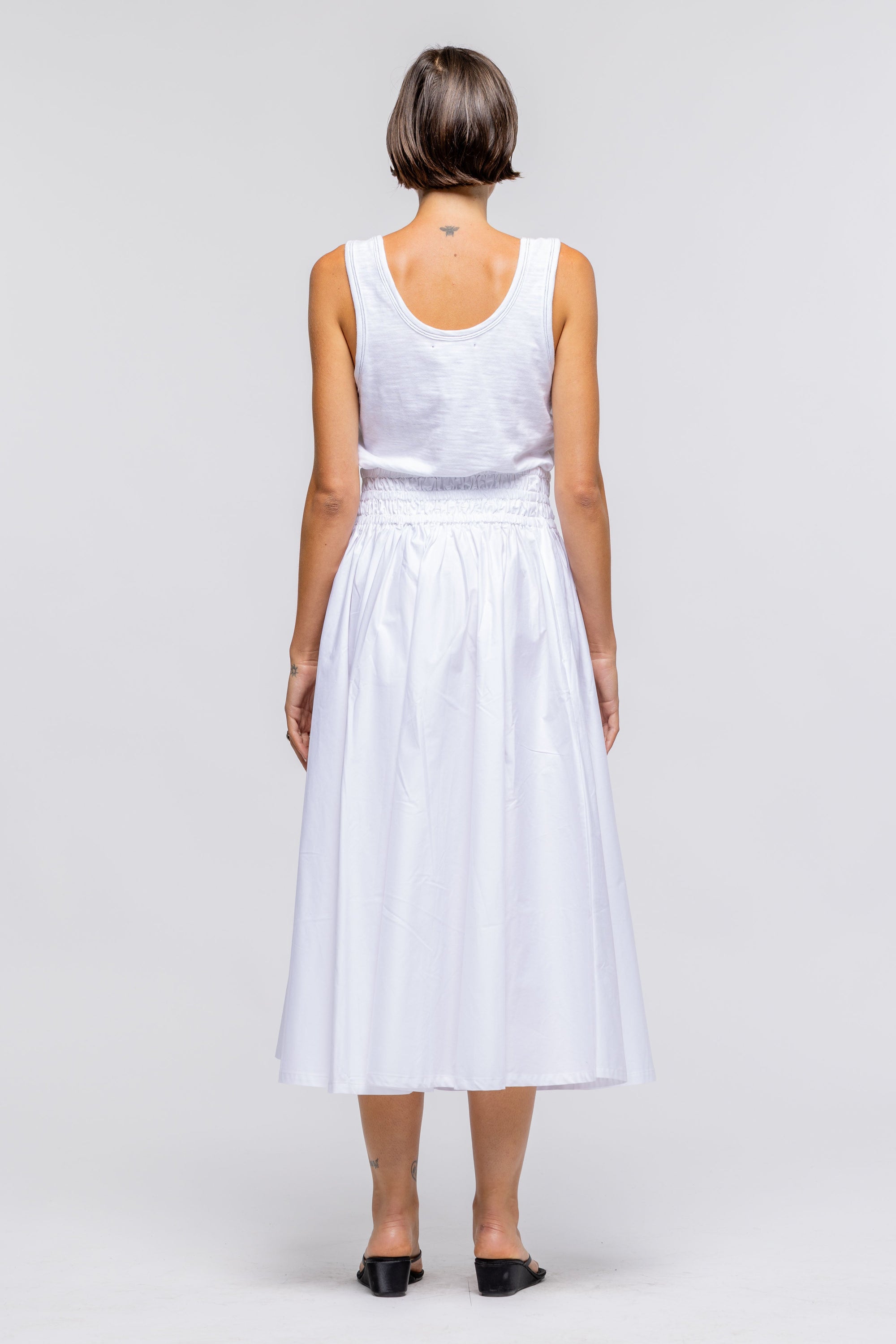 Toit Volant - Isabelle Skirt - White -