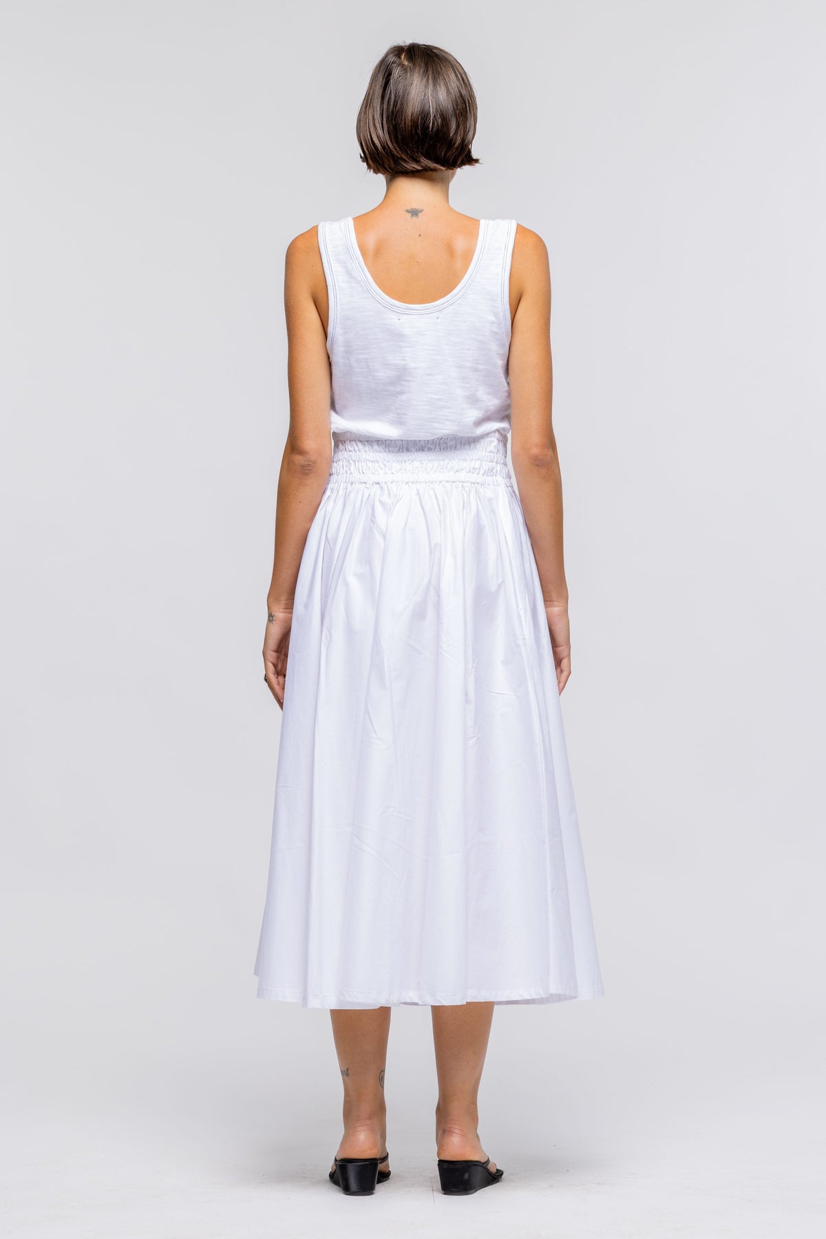 Toit Volant - Isabelle Skirt - White -