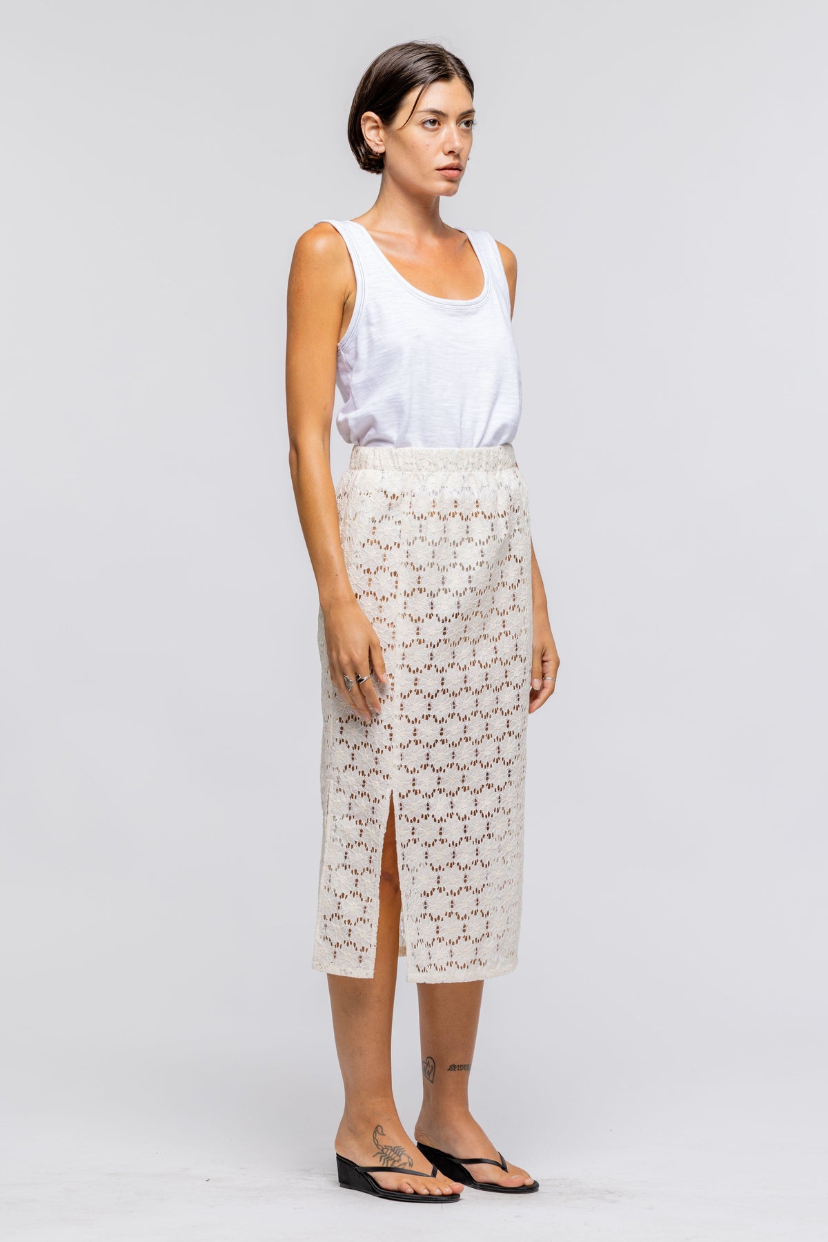 Toit Volant - Adelaine Skirt - Ivory -