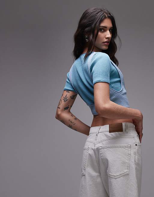 House of Sunny - Olympus Layer Rib - Sky Blue -