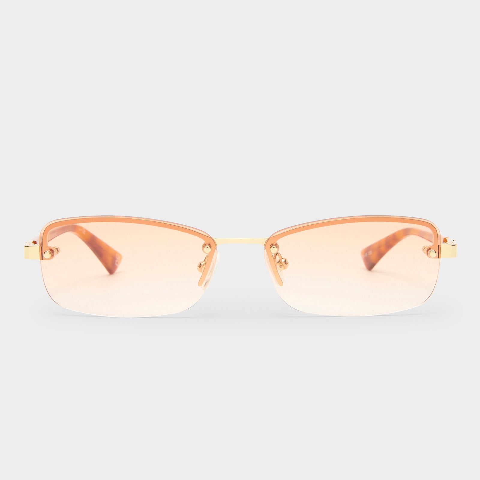 Le Specs - Enigmatic Sunglasses - Gold / Vintage Tort -