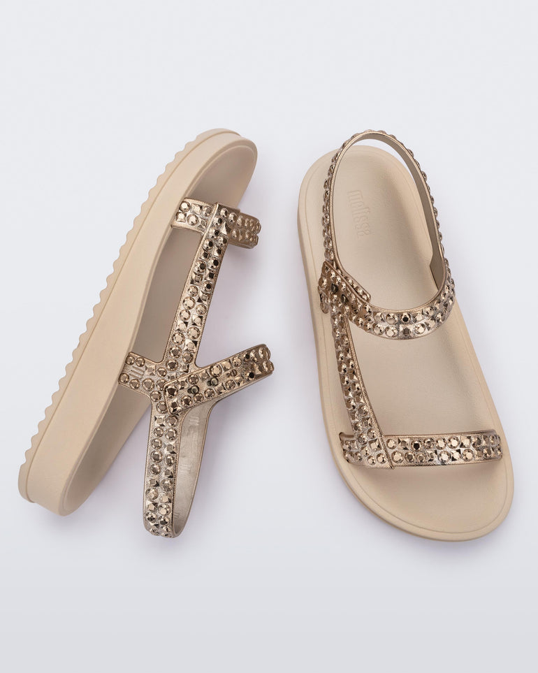 Melissa - Lust - Beige/Gold -