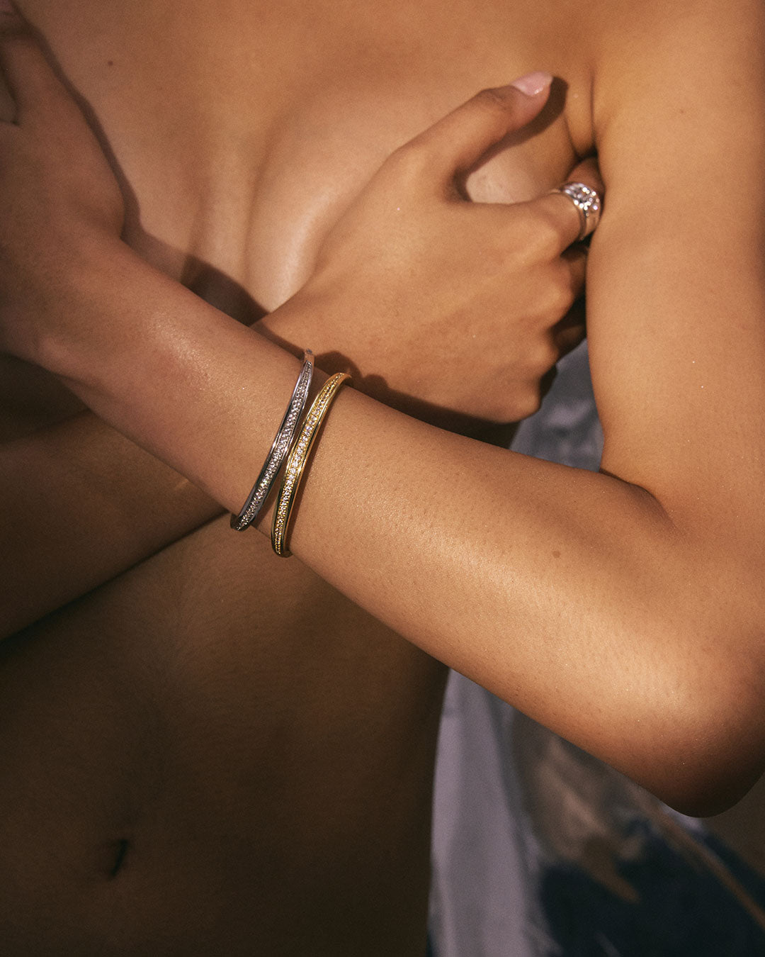 Luv Aj - The Wave Hinge Cuff -