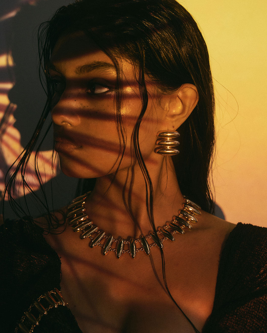 Luv Aj - The Milan Bead Stud Earrings -