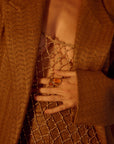 Luv Aj - The Amber Honey Resin Statement Ring -