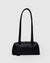 Baggu - Small Recycled Leather Bowler Bag - Black -