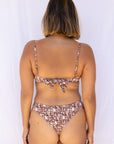Serei Swim - Devi Top - Brown Tropic -