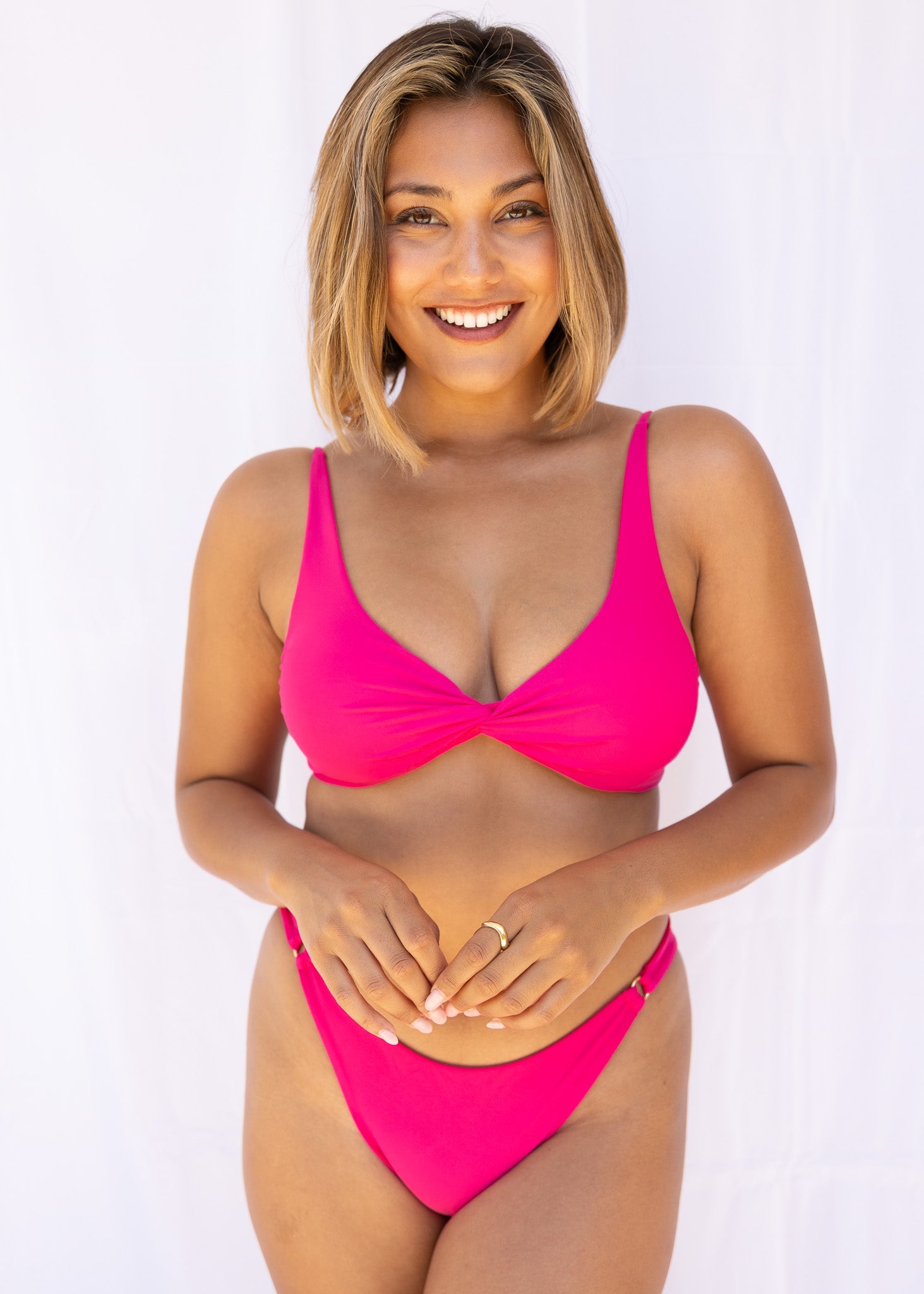 Serei Swim - SOVANNA top - Dragonfruit -