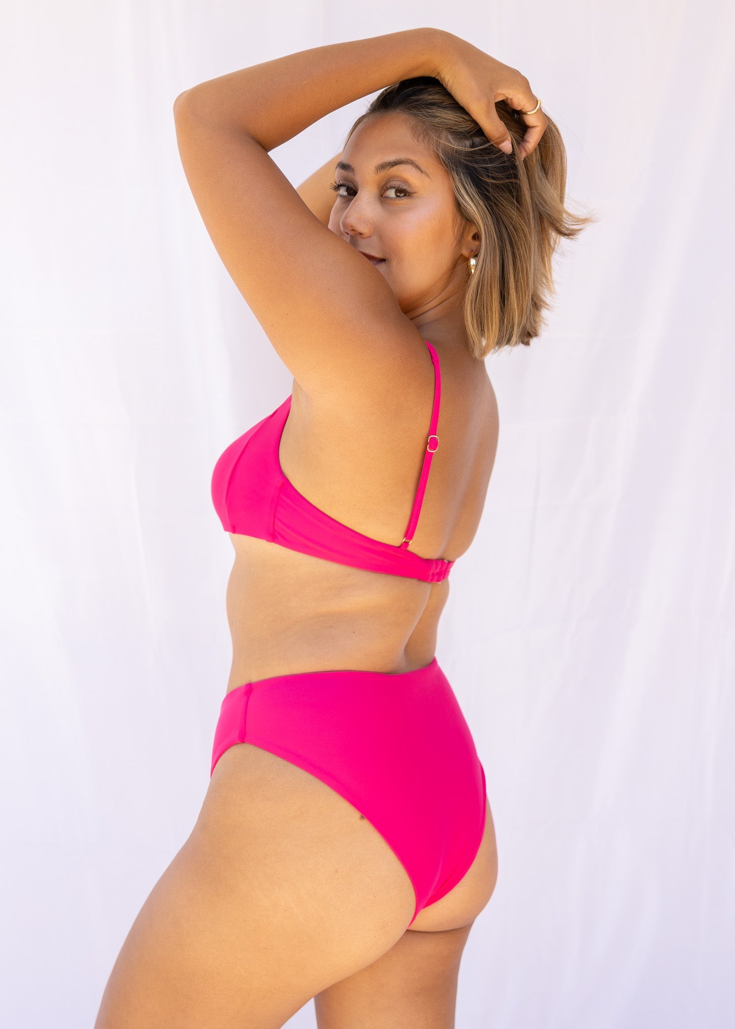 Serei Swim - ARI Top - Dragonfruit -