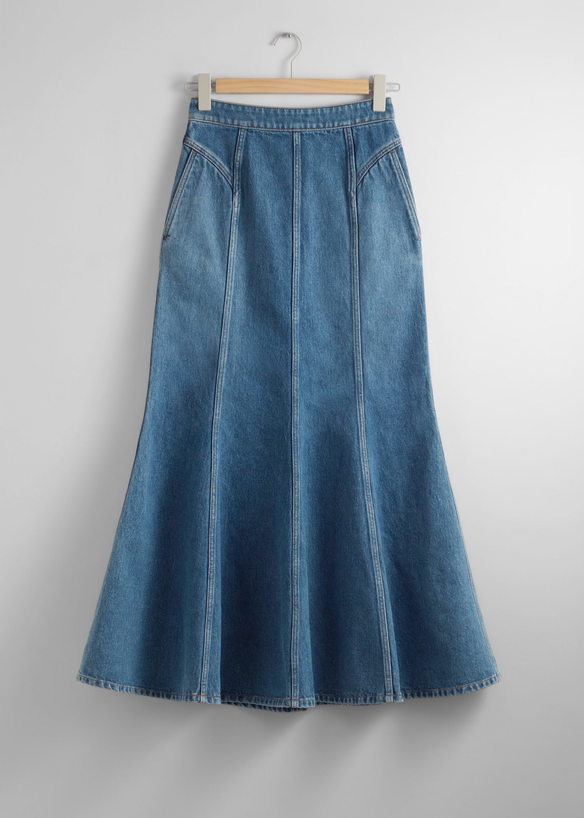 & Other Stories - Hailey Skirt - Blue -
