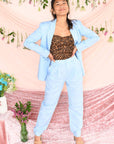 Rachel Antonoff - Bea Pant - Periwinkle -