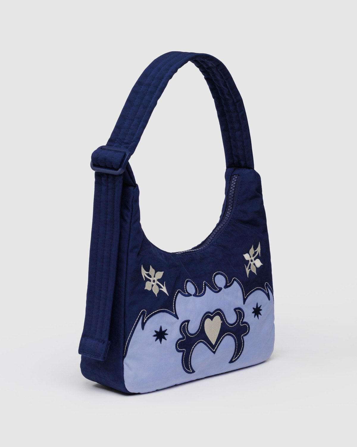 Baggu - Mini Nylon Shoulder Bag - Western Appliqué -