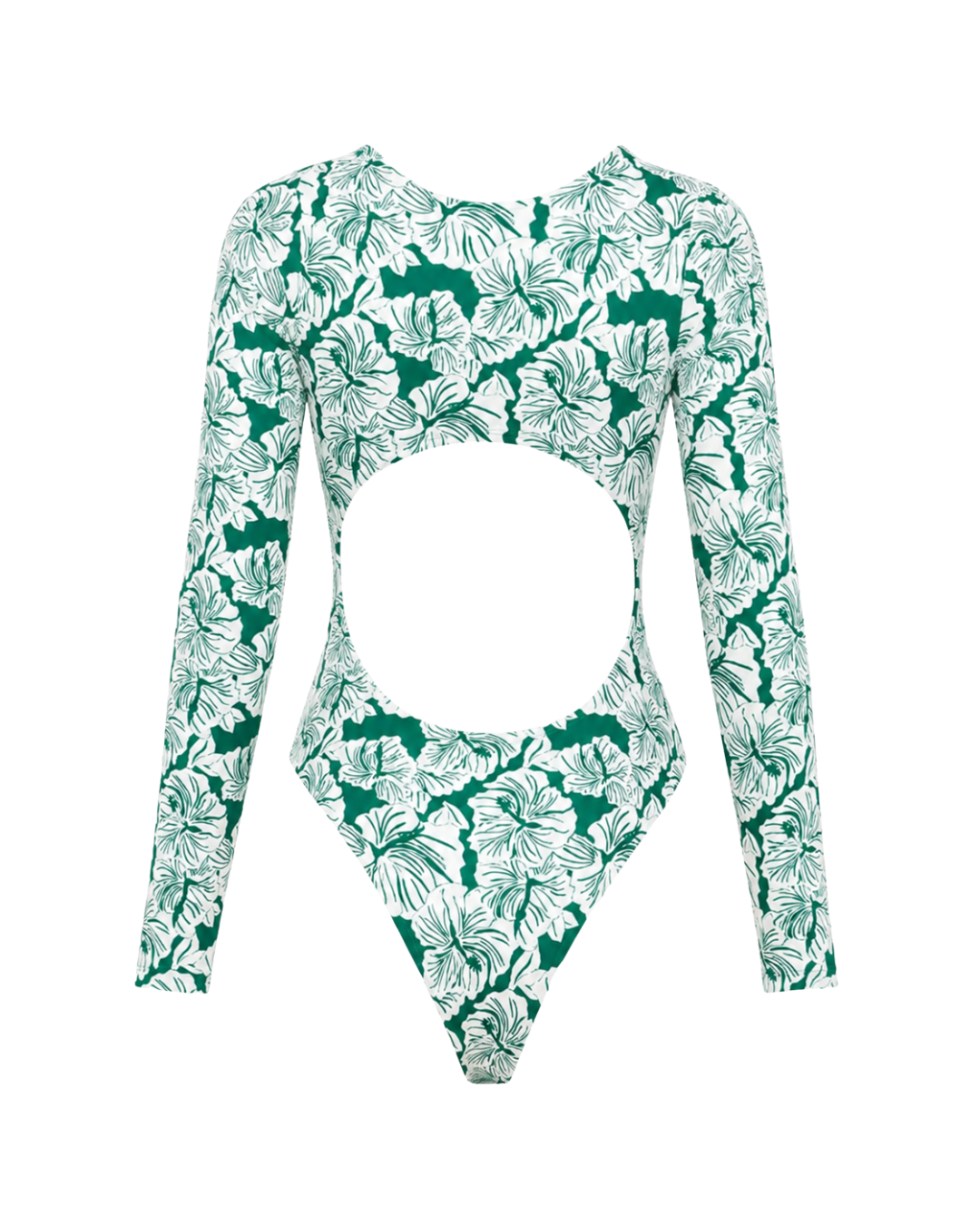 Noserider Surf Club - Classic Long-Sleeve Surf Suit in Lush Tropics -