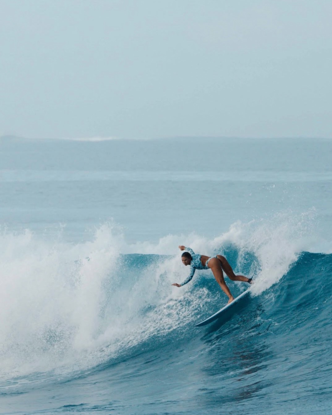 Noserider Surf Club - Classic Long-Sleeve Surf Suit in Lush Tropics -