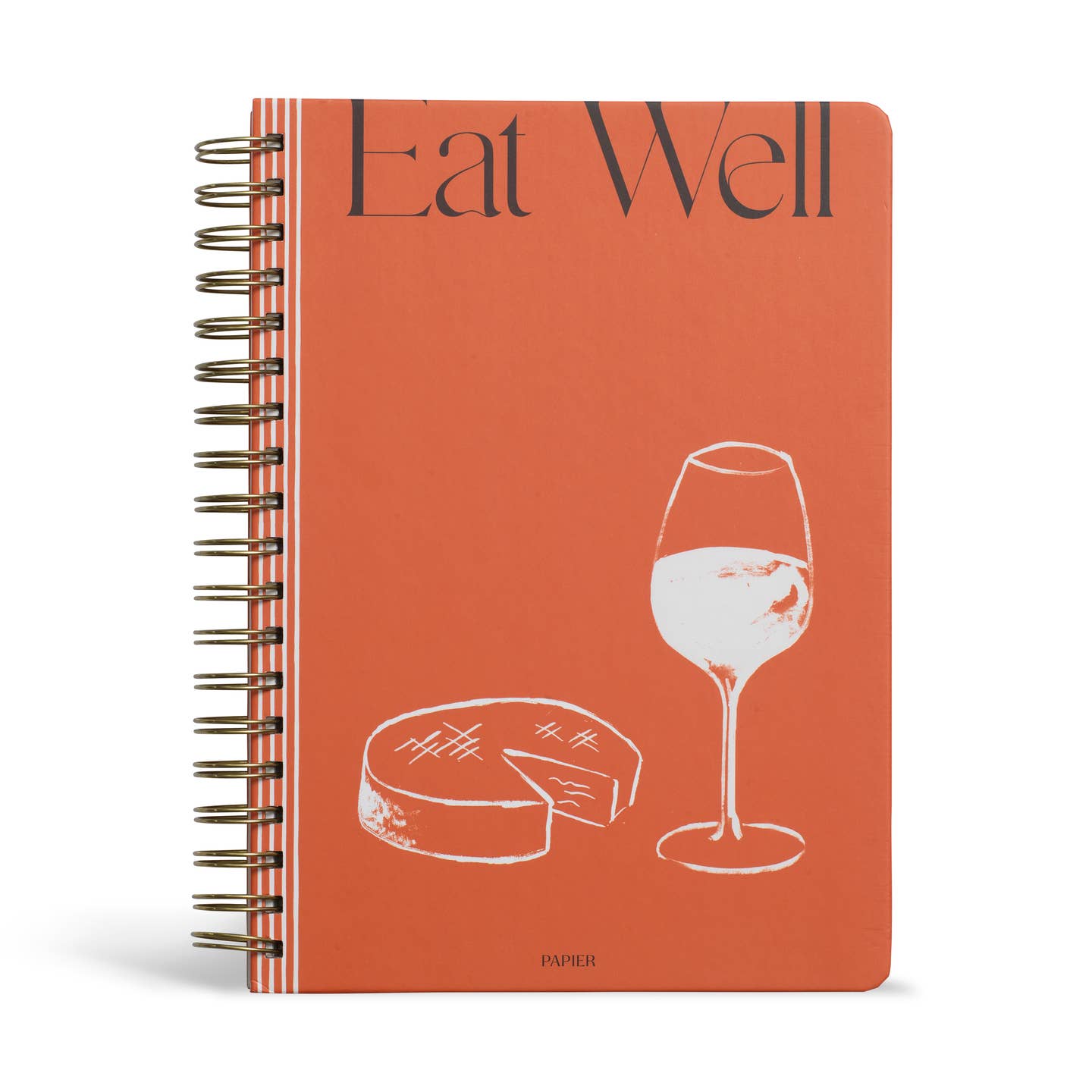 Papier - Spiral Recipe Journal - Eat Well -
