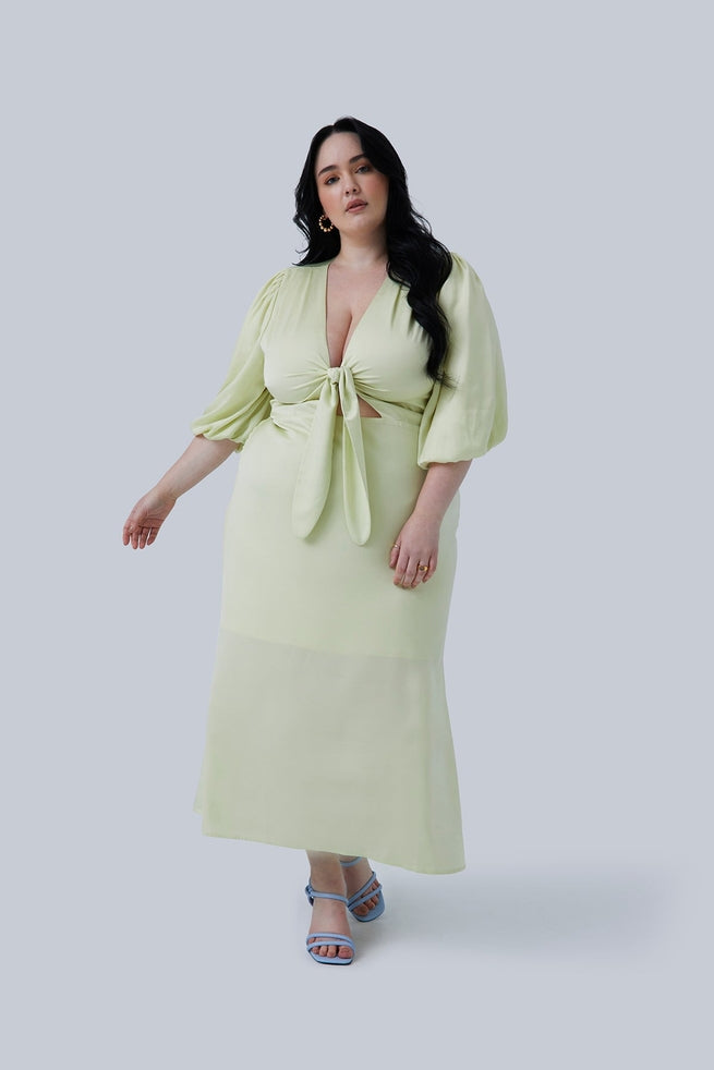 GIA/irl - Allie Maxi Dress - Citron -