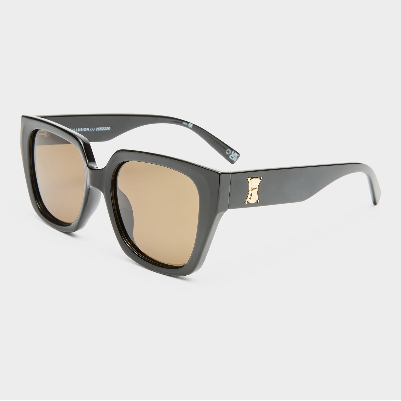 Le Specs - The Illusion Sunglasses - Black -