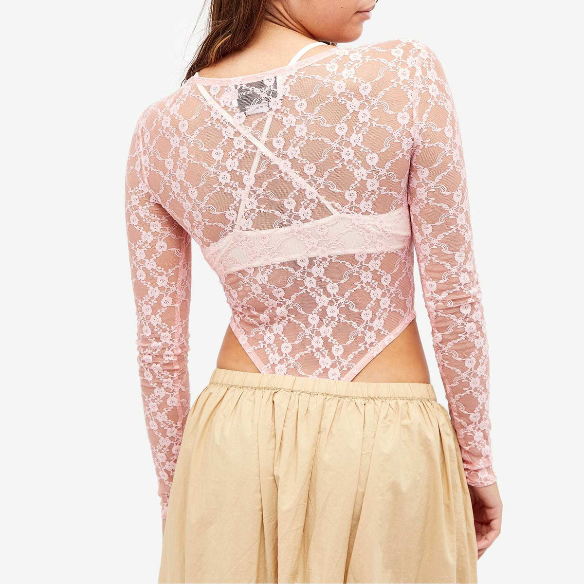 House of Sunny - Love Lace Body - Blush -