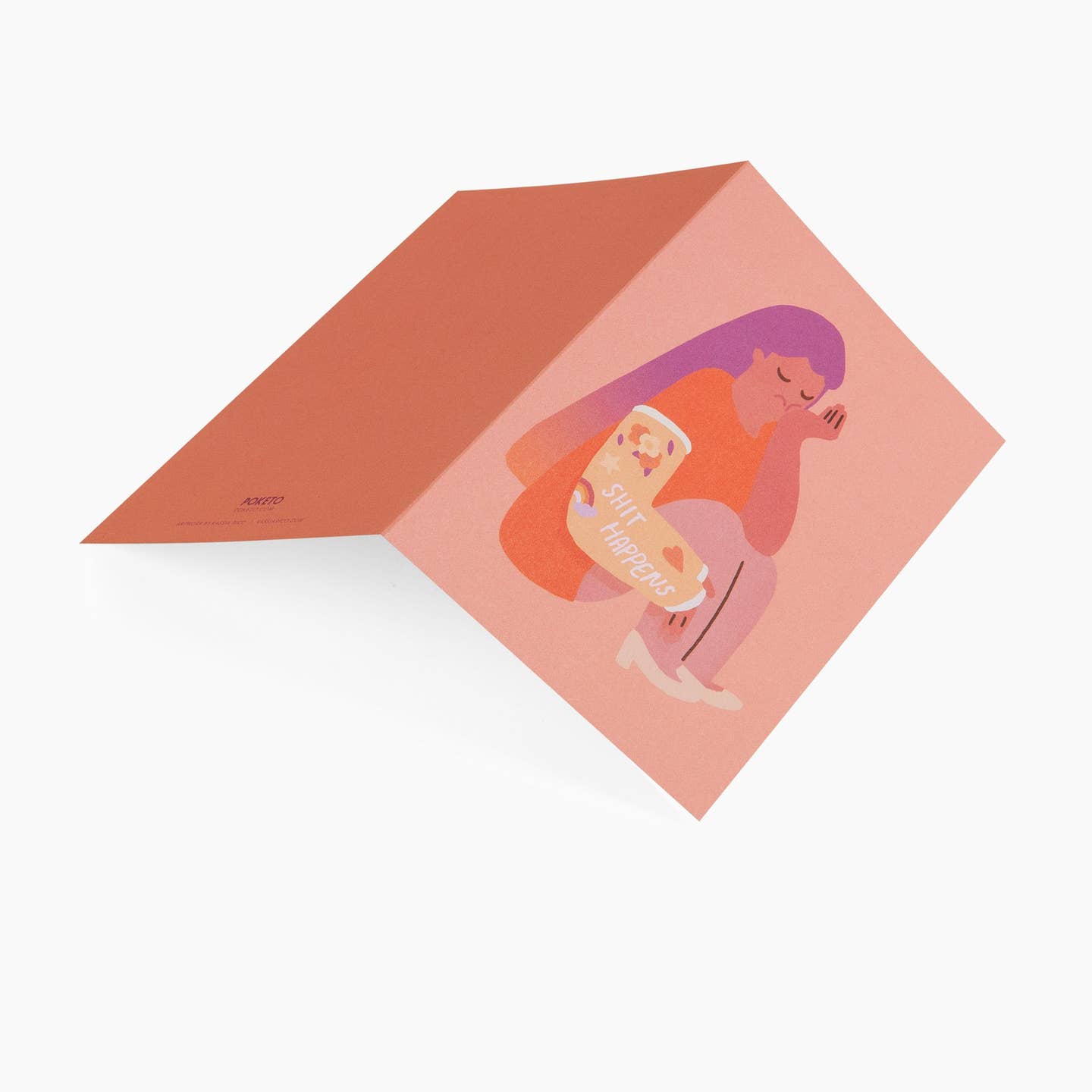Poketo - Shit Happens Card -