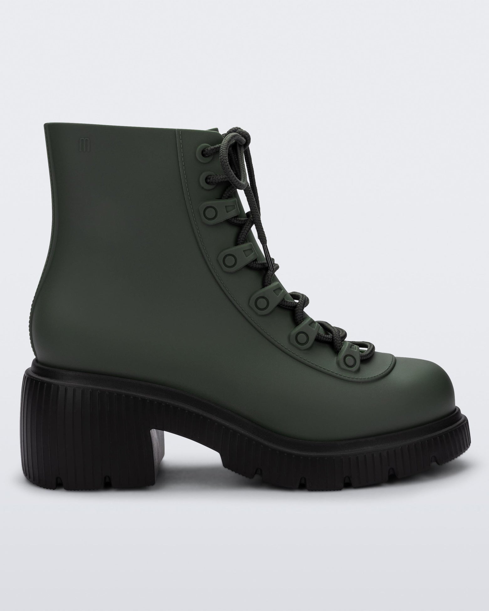 Melissa - Cosmo Boot - Green/Black -