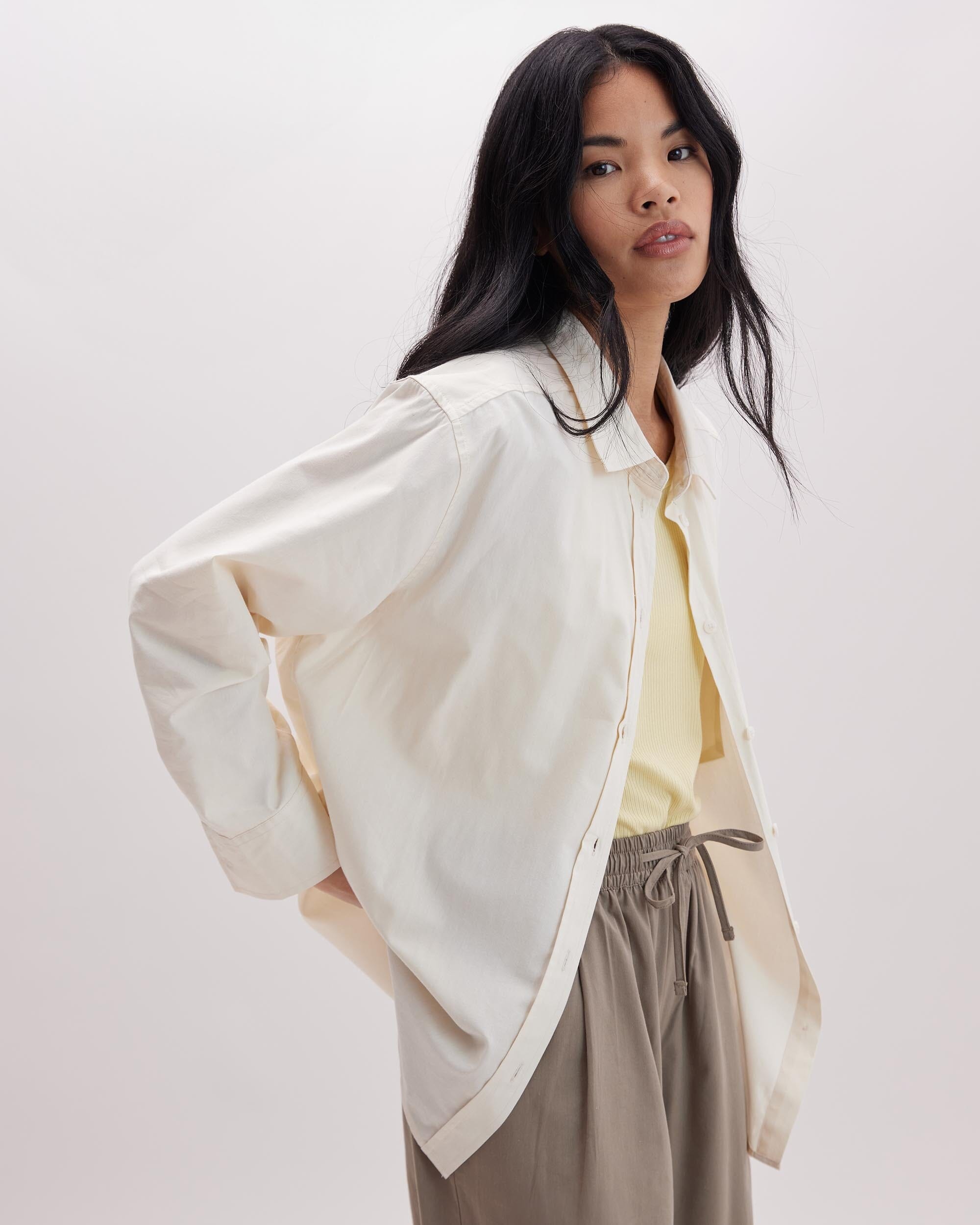 Richer Poorer - Venice Button Up Shirt - Bone -